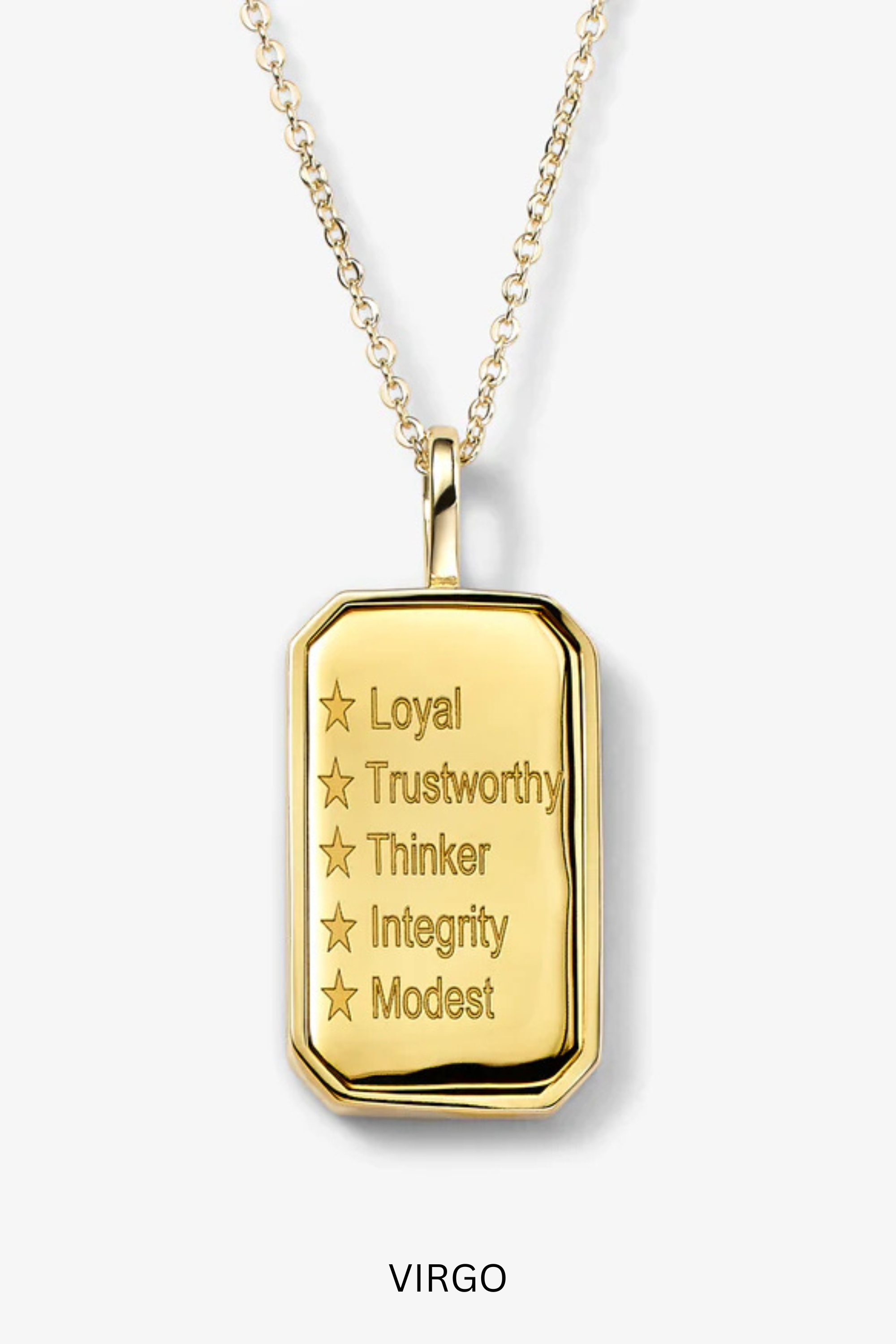 Melinda Maria Zodiac Amulet Necklace