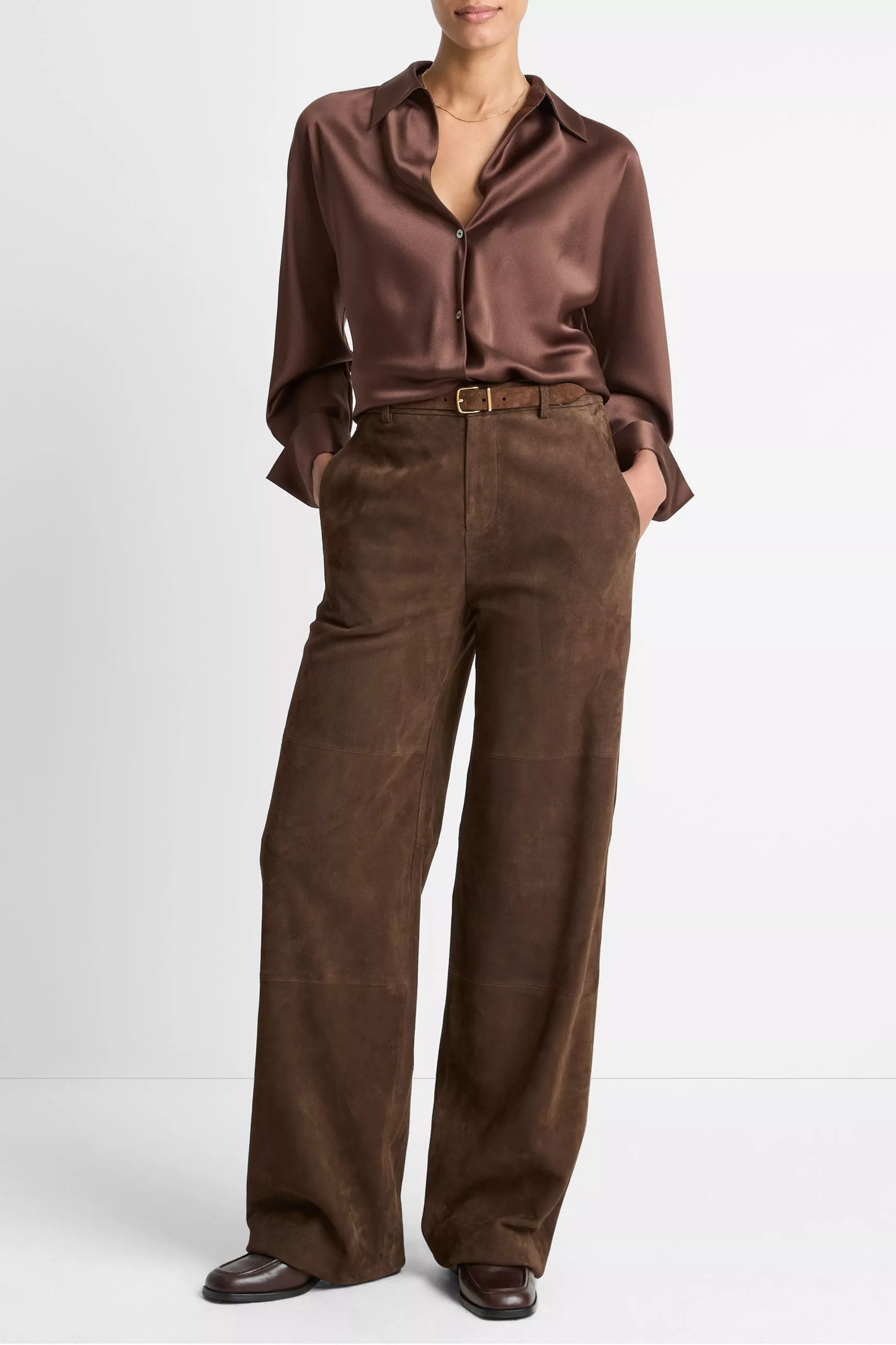 Vince Bias L/S Blouse