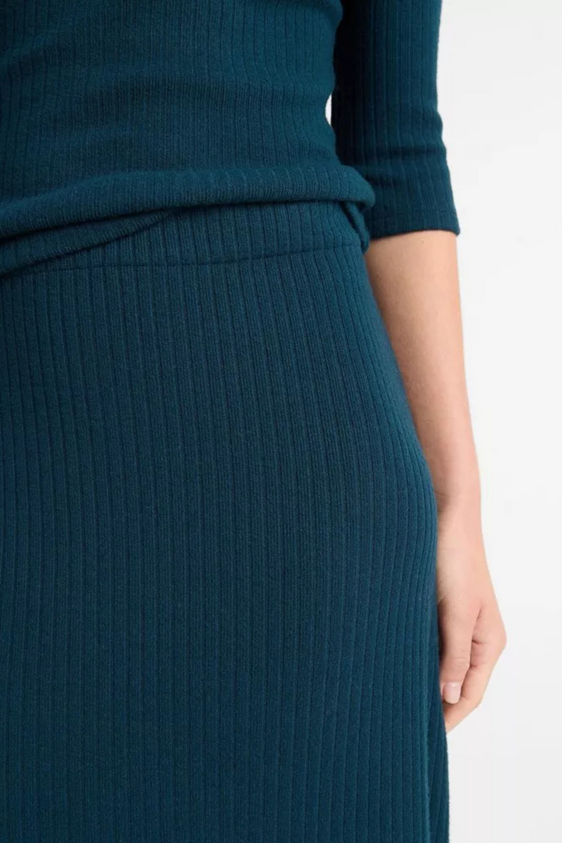 Vince Rib Sweater Skirt