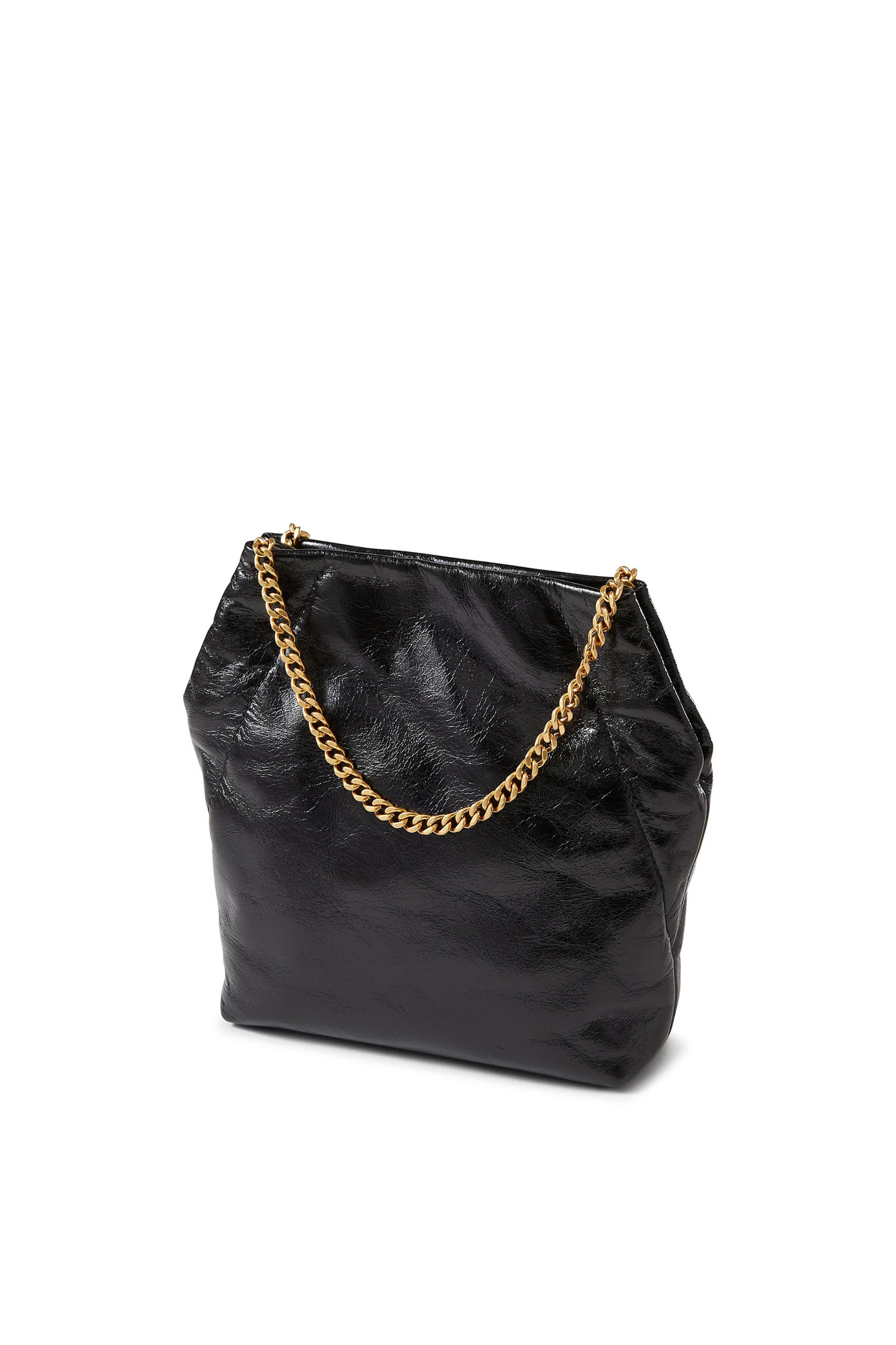 Veronica Beard Small Crinkle Slouch Shoulder Bag