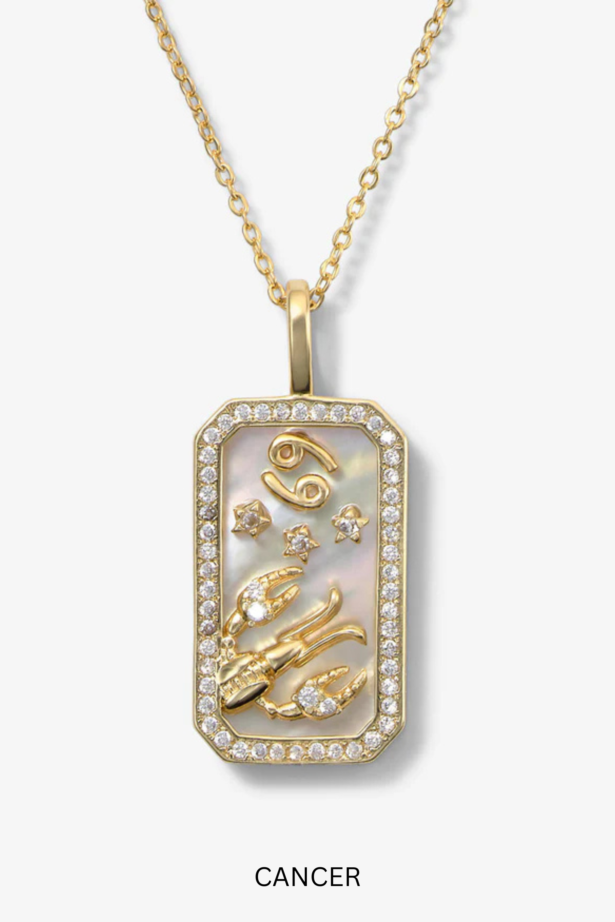 Melinda Maria Zodiac Amulet Necklace