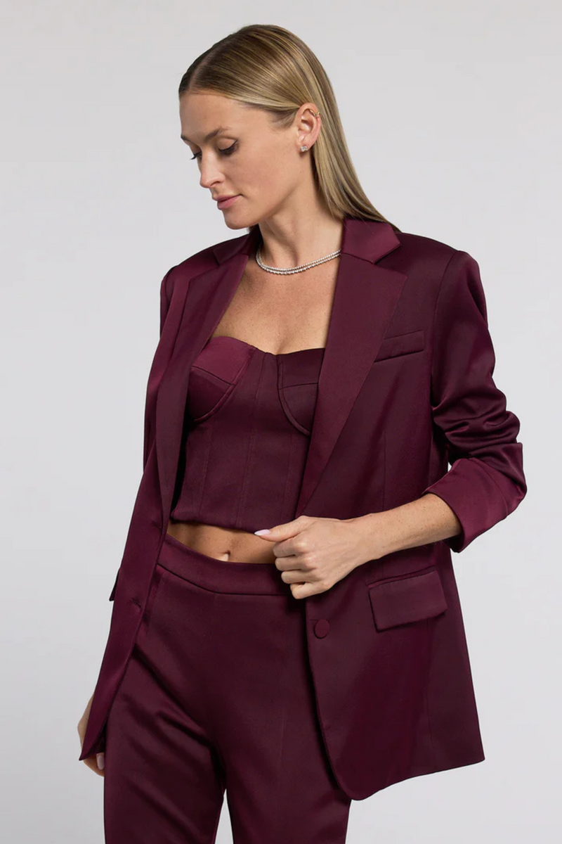 Generation Love Drea Satin Blazer