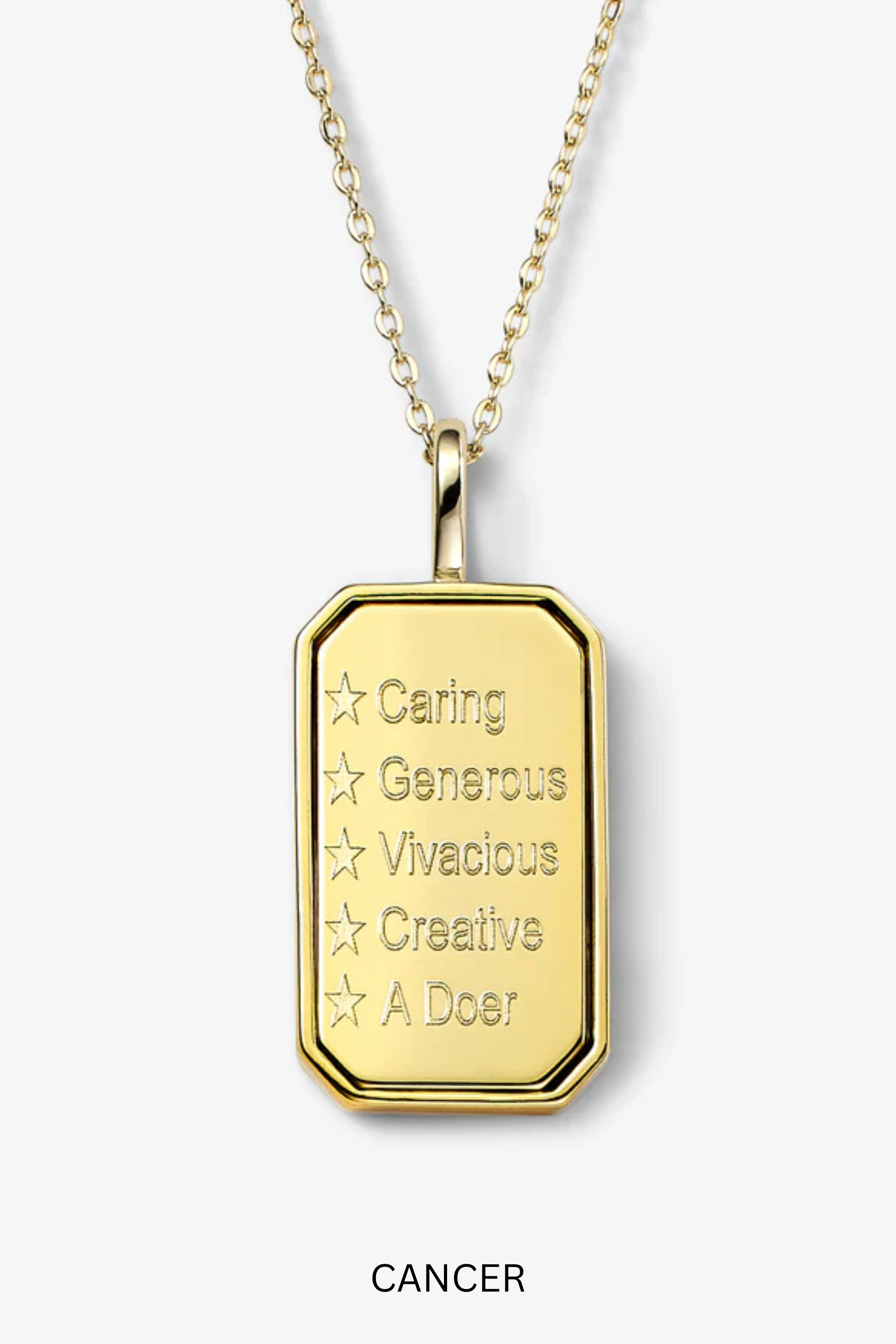 Melinda Maria Zodiac Amulet Necklace