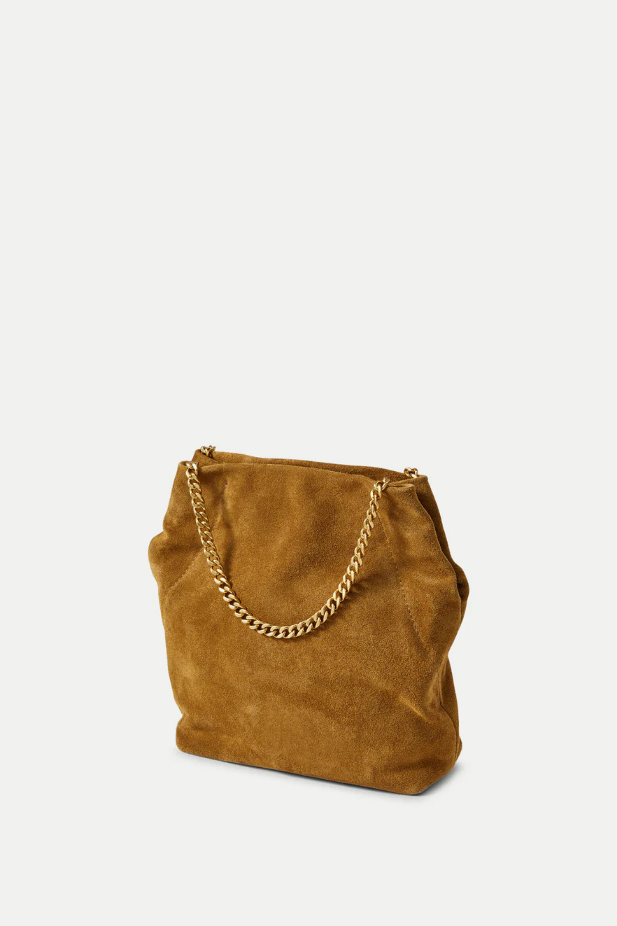 Veronica Beard Small Suede Slouch Shoulder Bag
