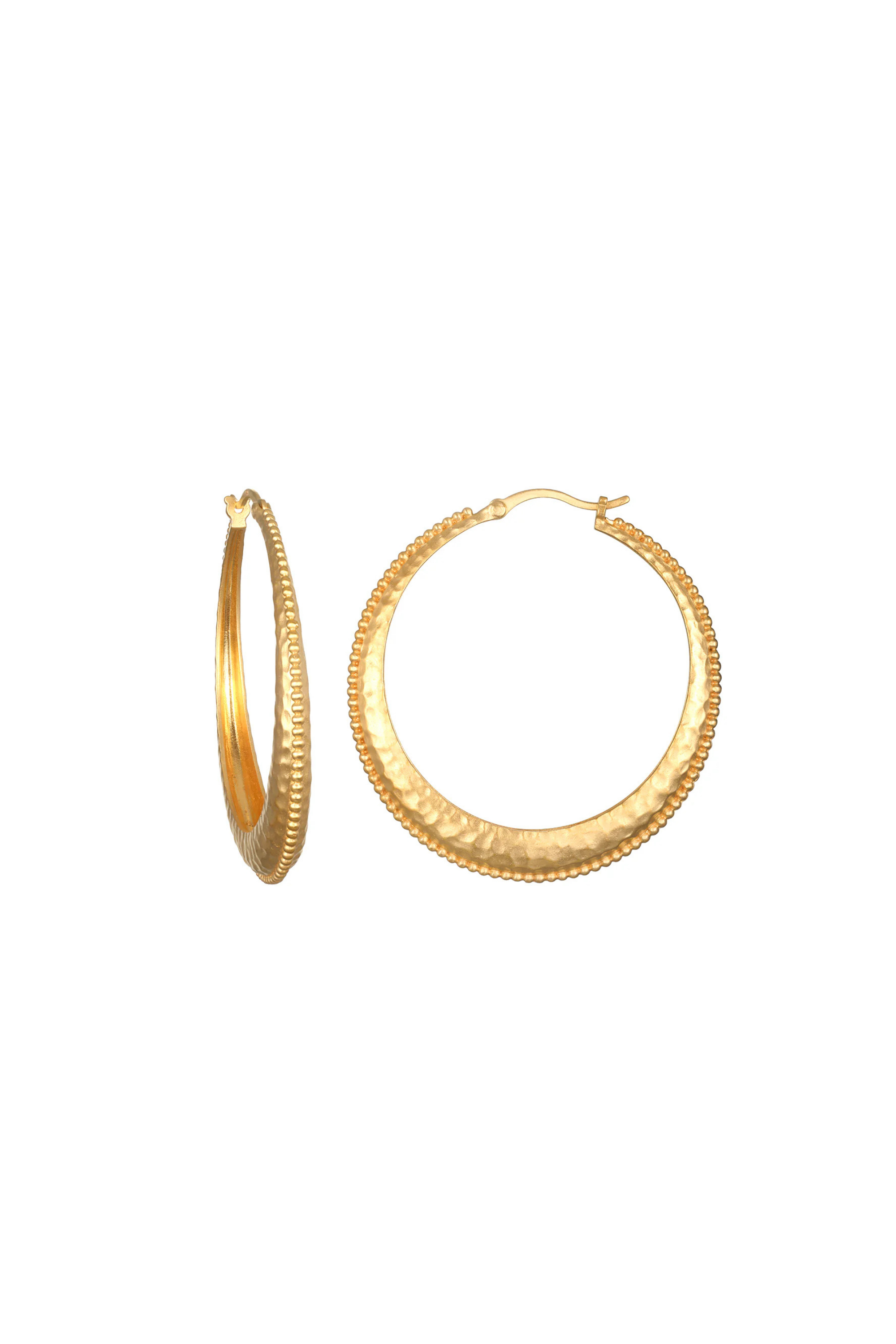 Satya Dot Hoop Earrings
