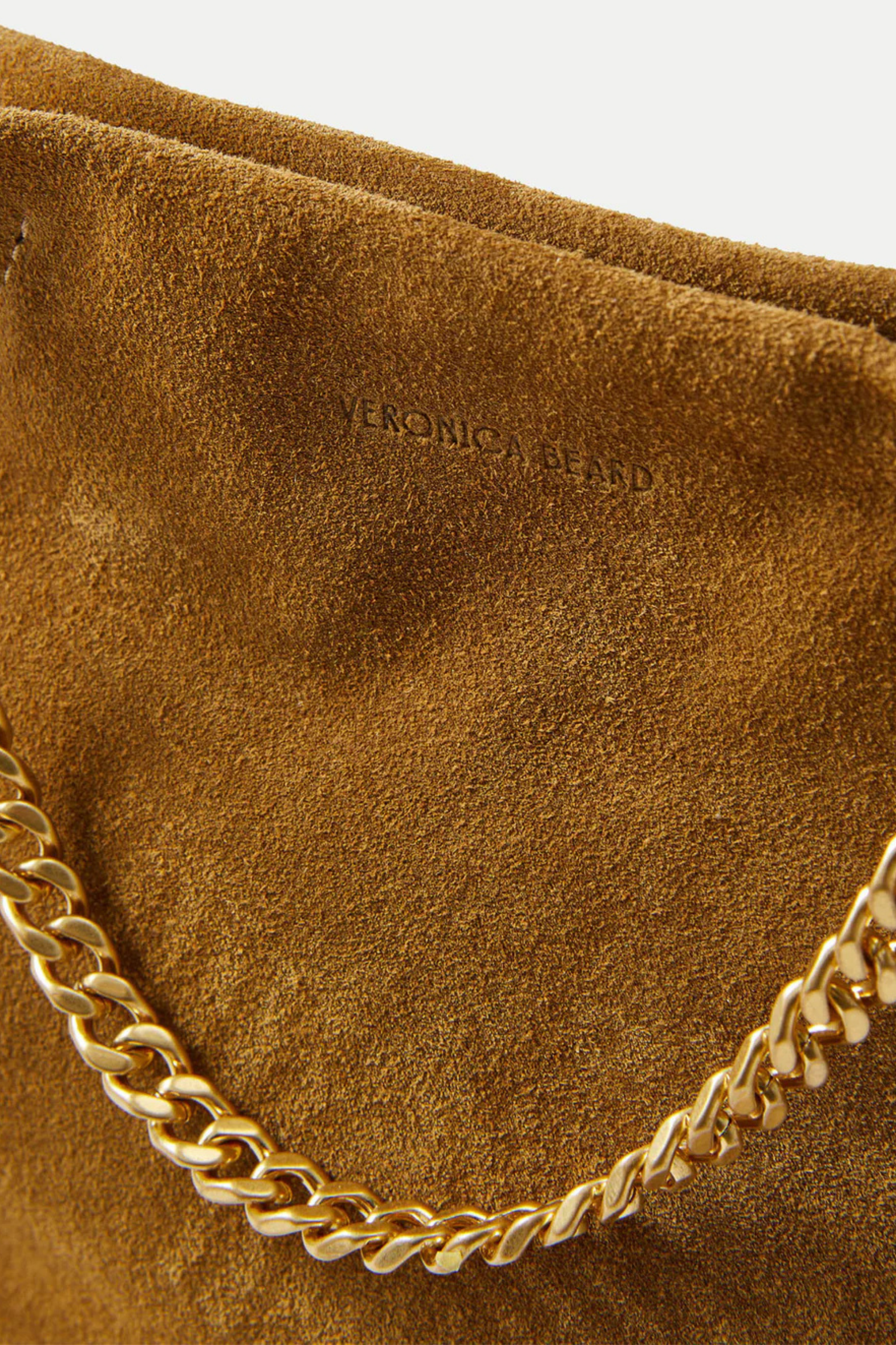 Veronica Beard Small Suede Slouch Shoulder Bag