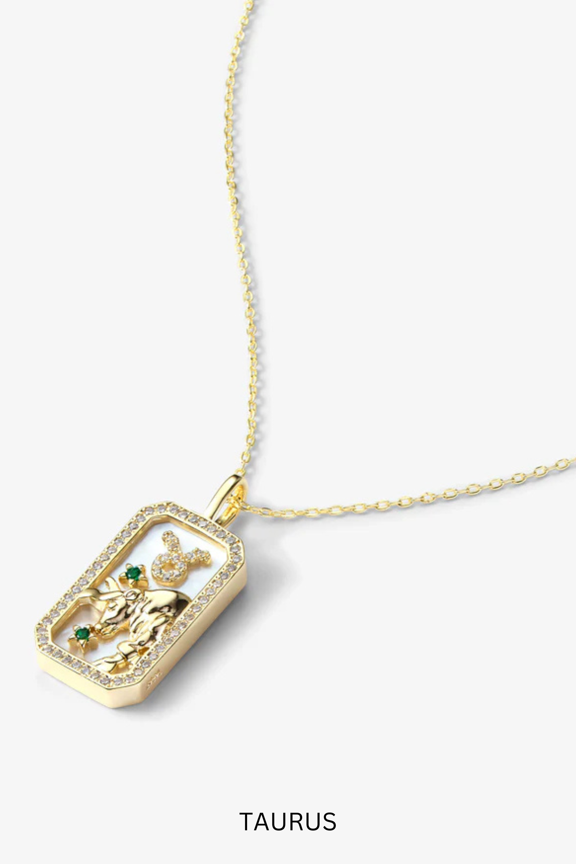 Melinda Maria Zodiac Amulet Necklace