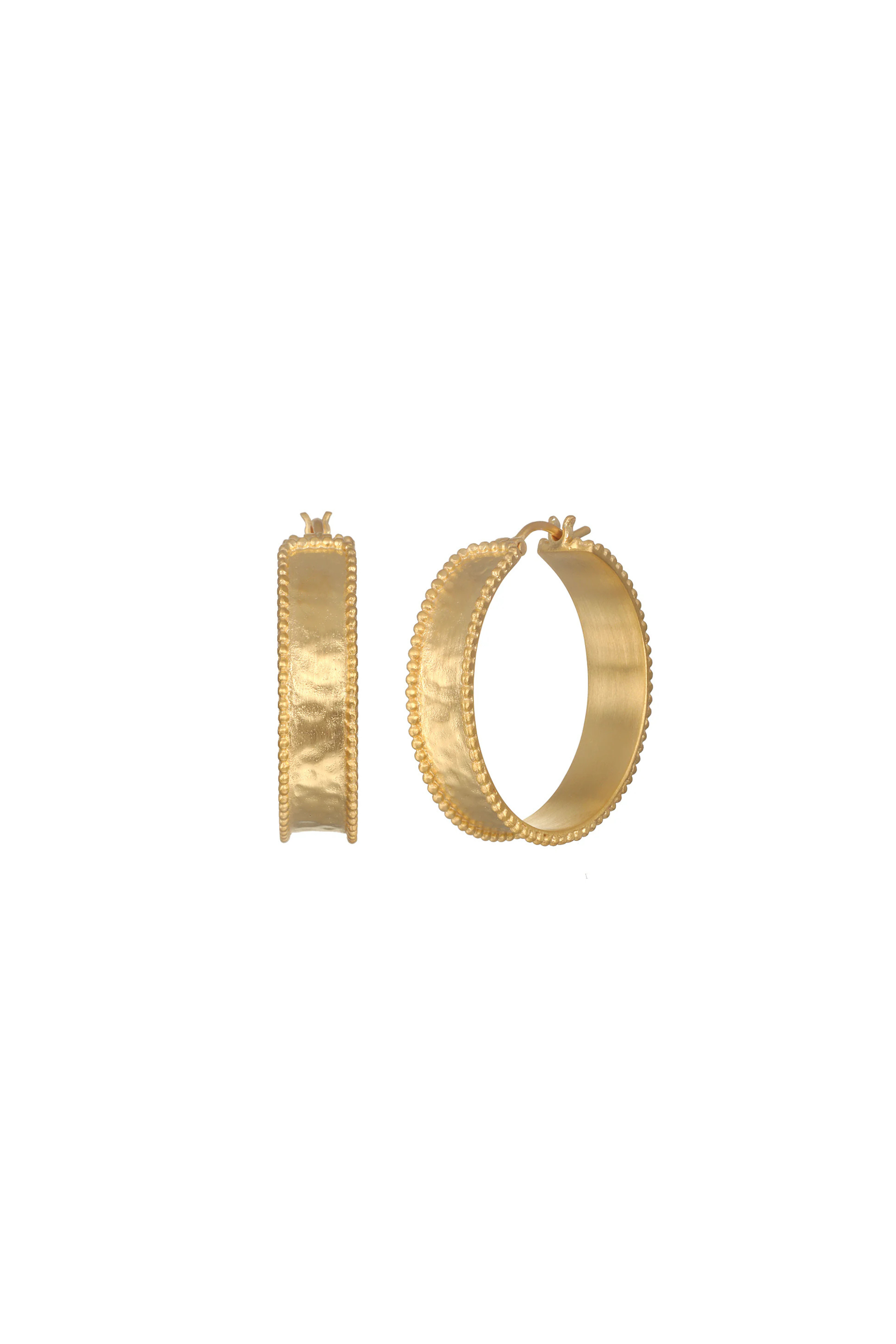 Satya Bold Spirit Gold Hoops