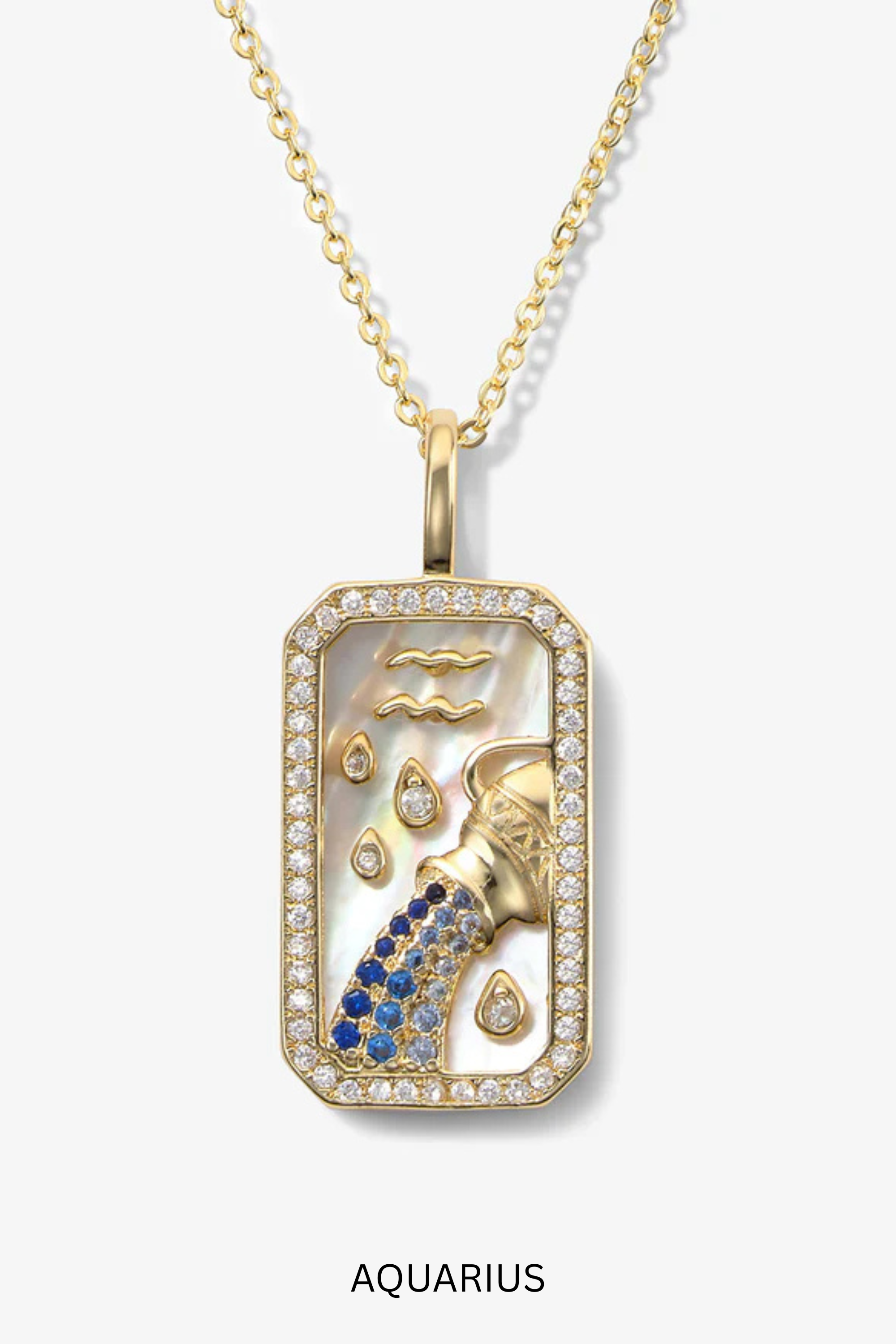 Melinda Maria Zodiac Amulet Necklace