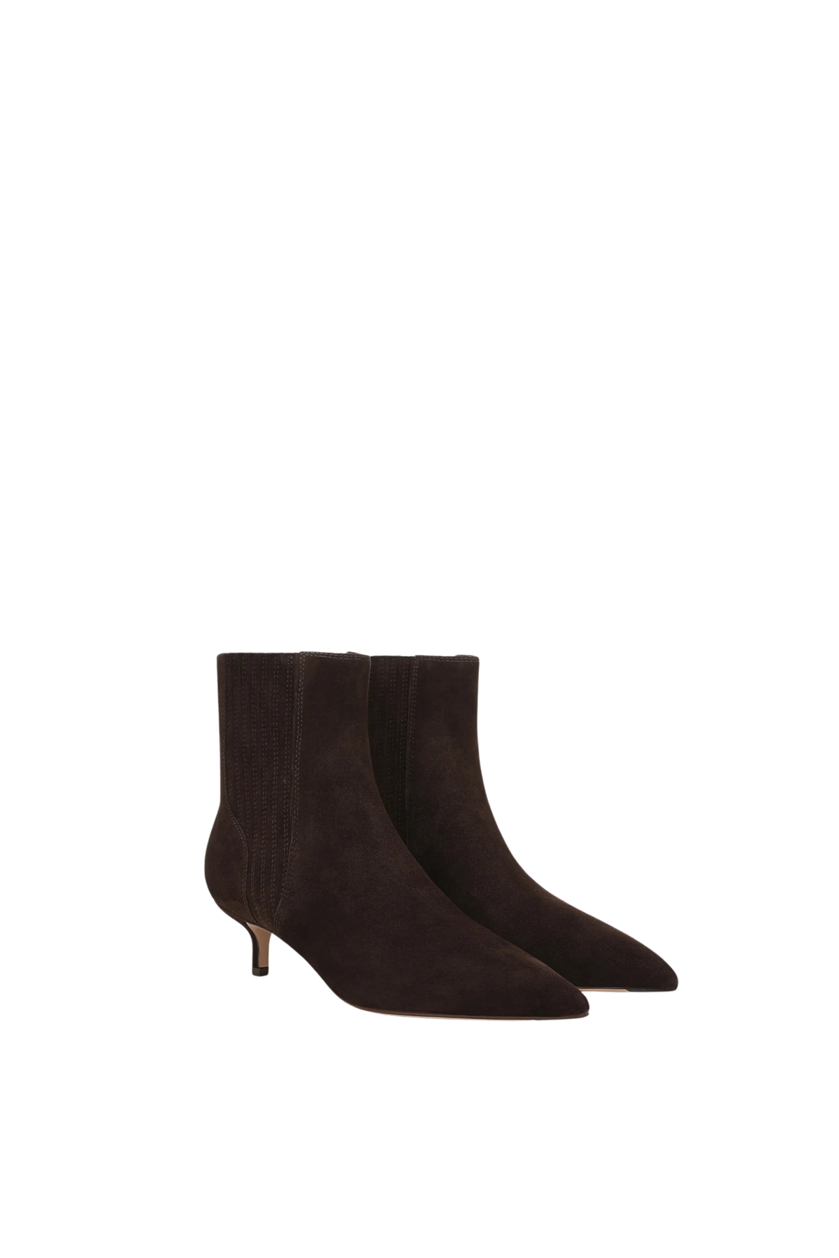 Veronica Beard Lisa 45 in Espresso Suede