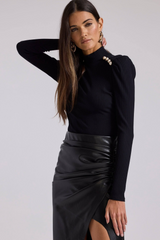 Generation Love Chelan Button Top