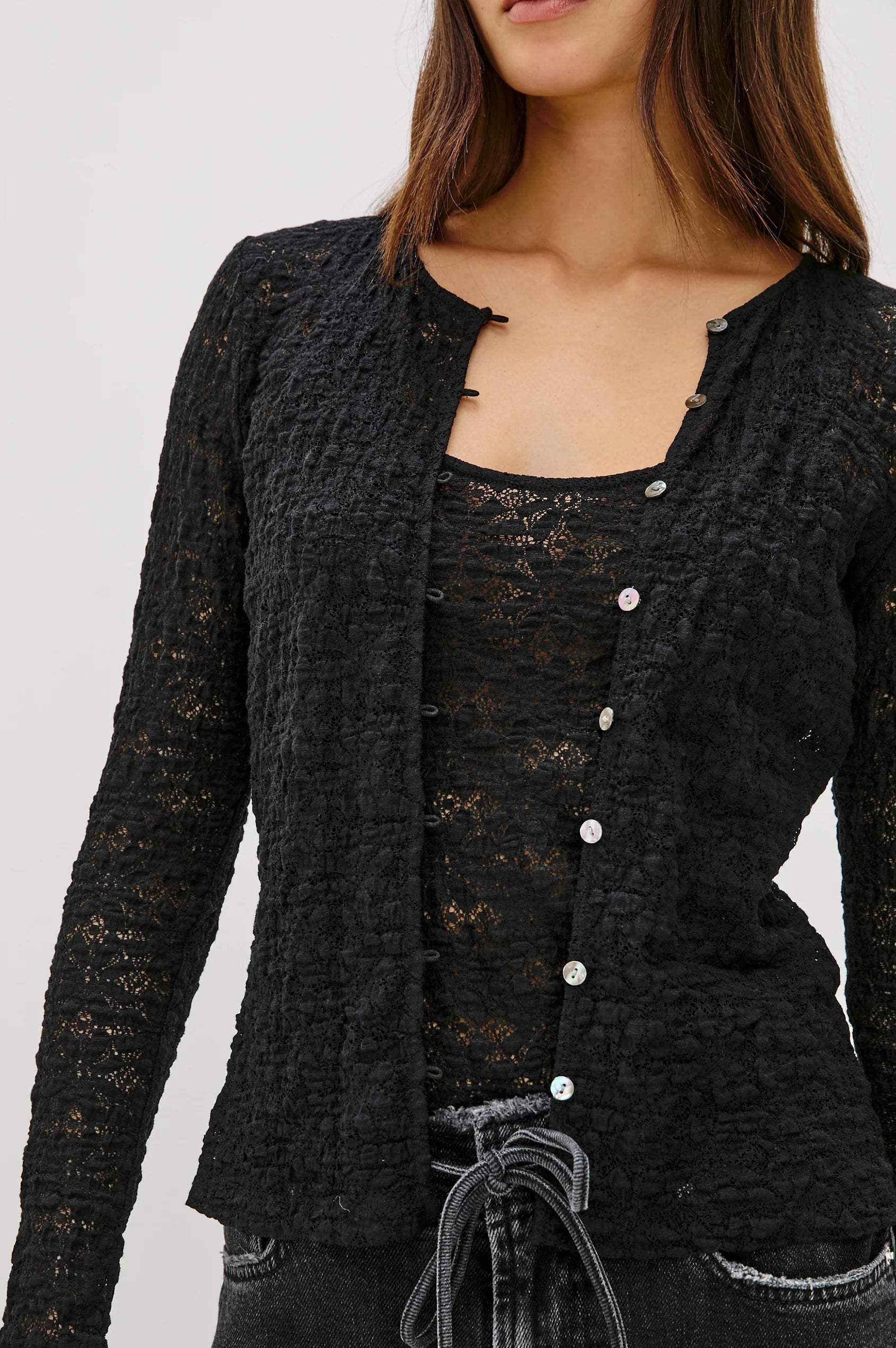 Rails Cyrah Cardi Top