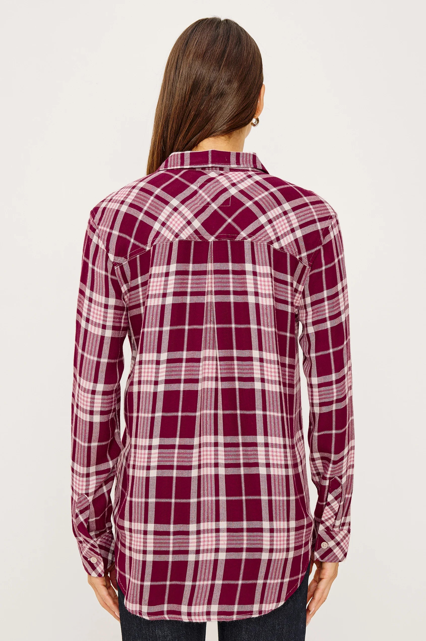 Rails Hunter Blouse in Winterberry