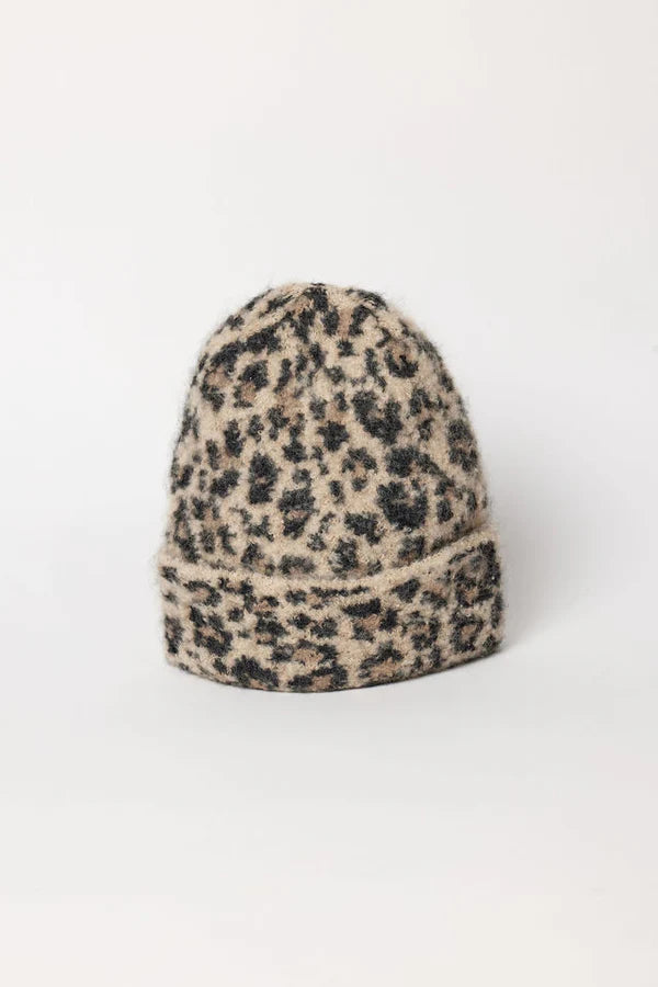 Hat Attack Leopard Beanie