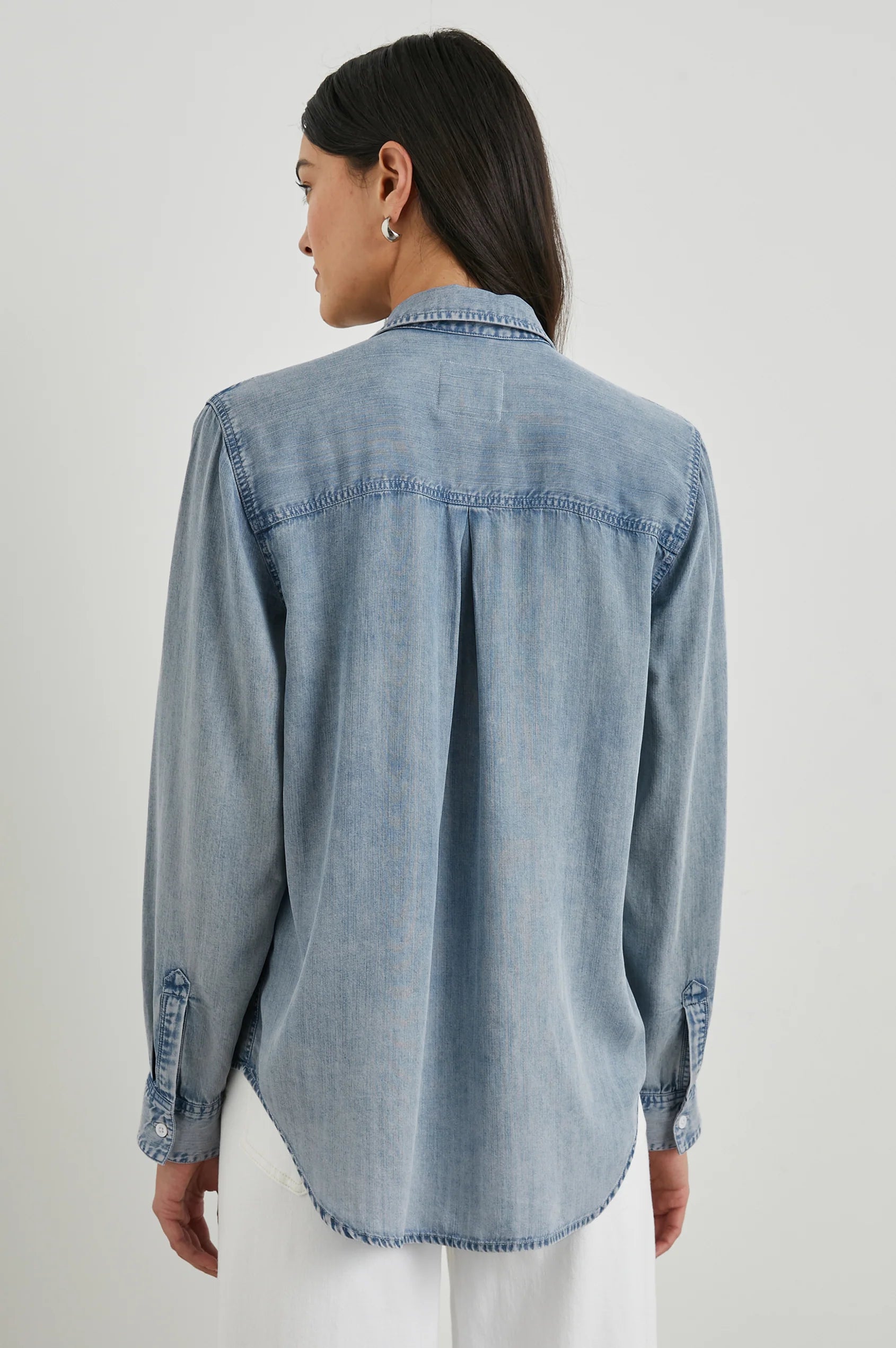 Rails Ingrid Blouse in Med Vintage Cloud Wash