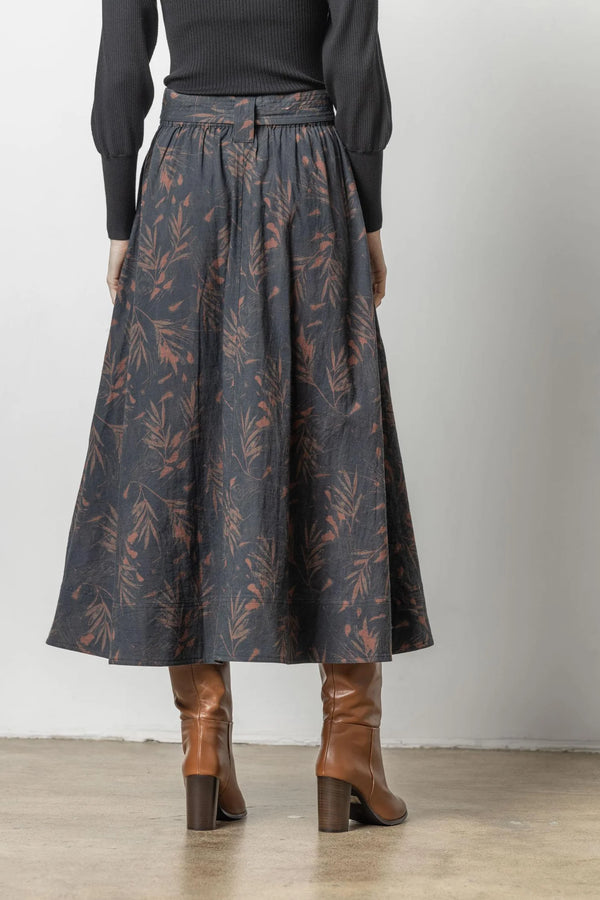 Lilla P Belted Skirt