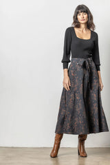 Lilla P Belted Skirt