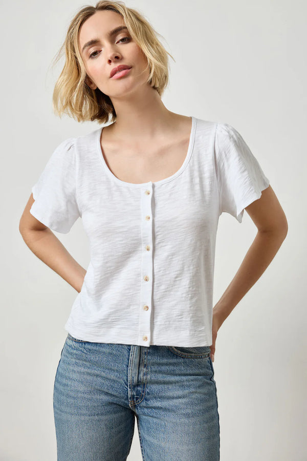 Lilla P Button Front Flutter