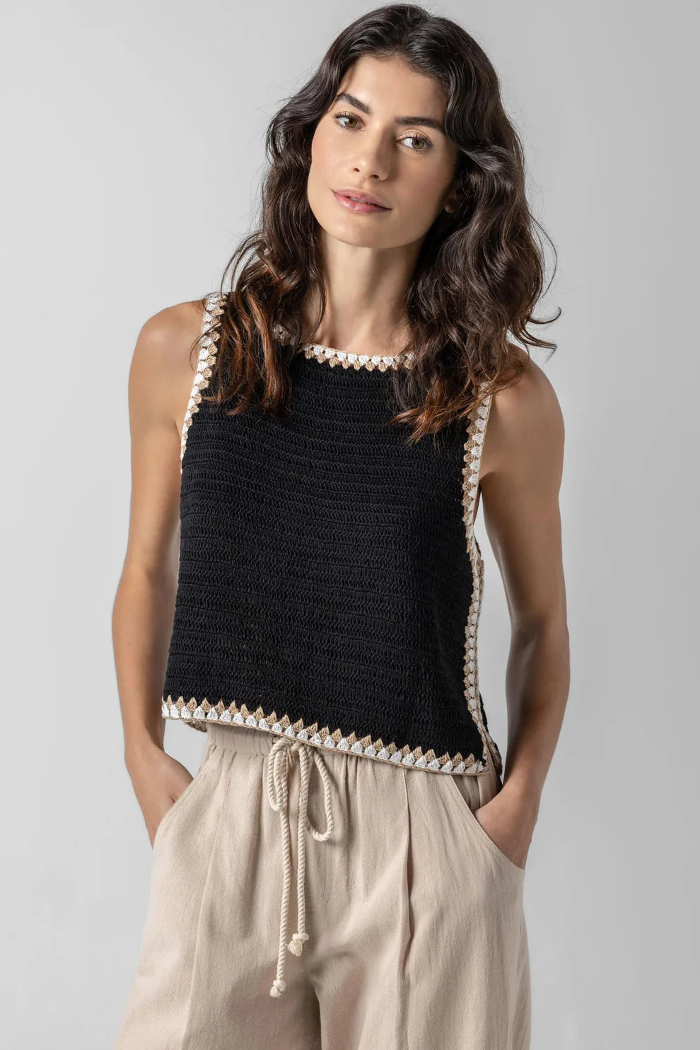 Lilla P Crochet Tank
