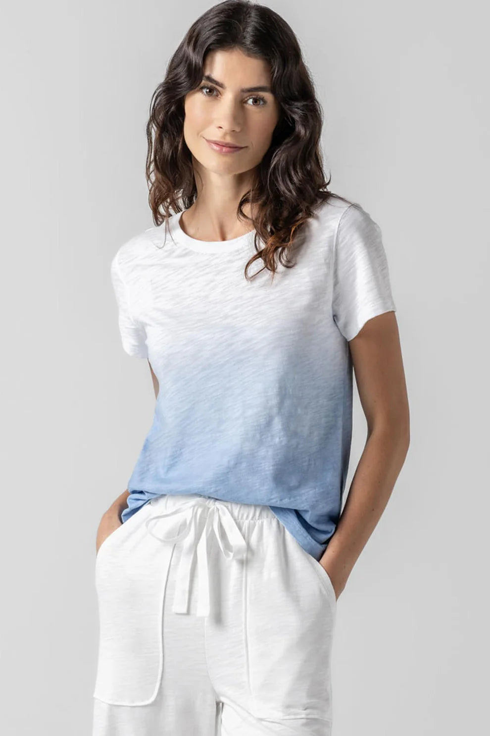 Lilla P Ombre Short Sleeve Tee