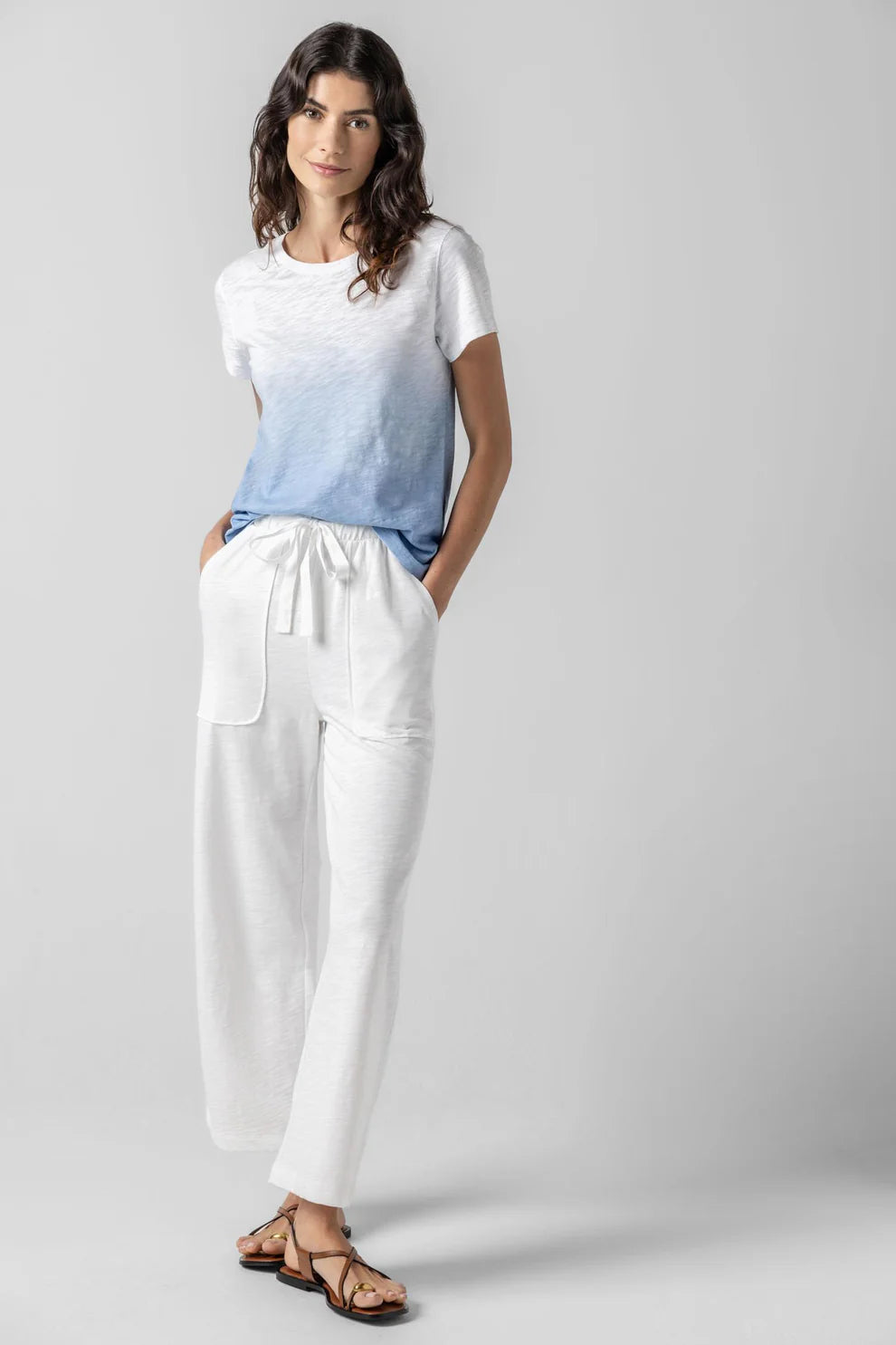 Lilla P Ombre Short Sleeve Tee