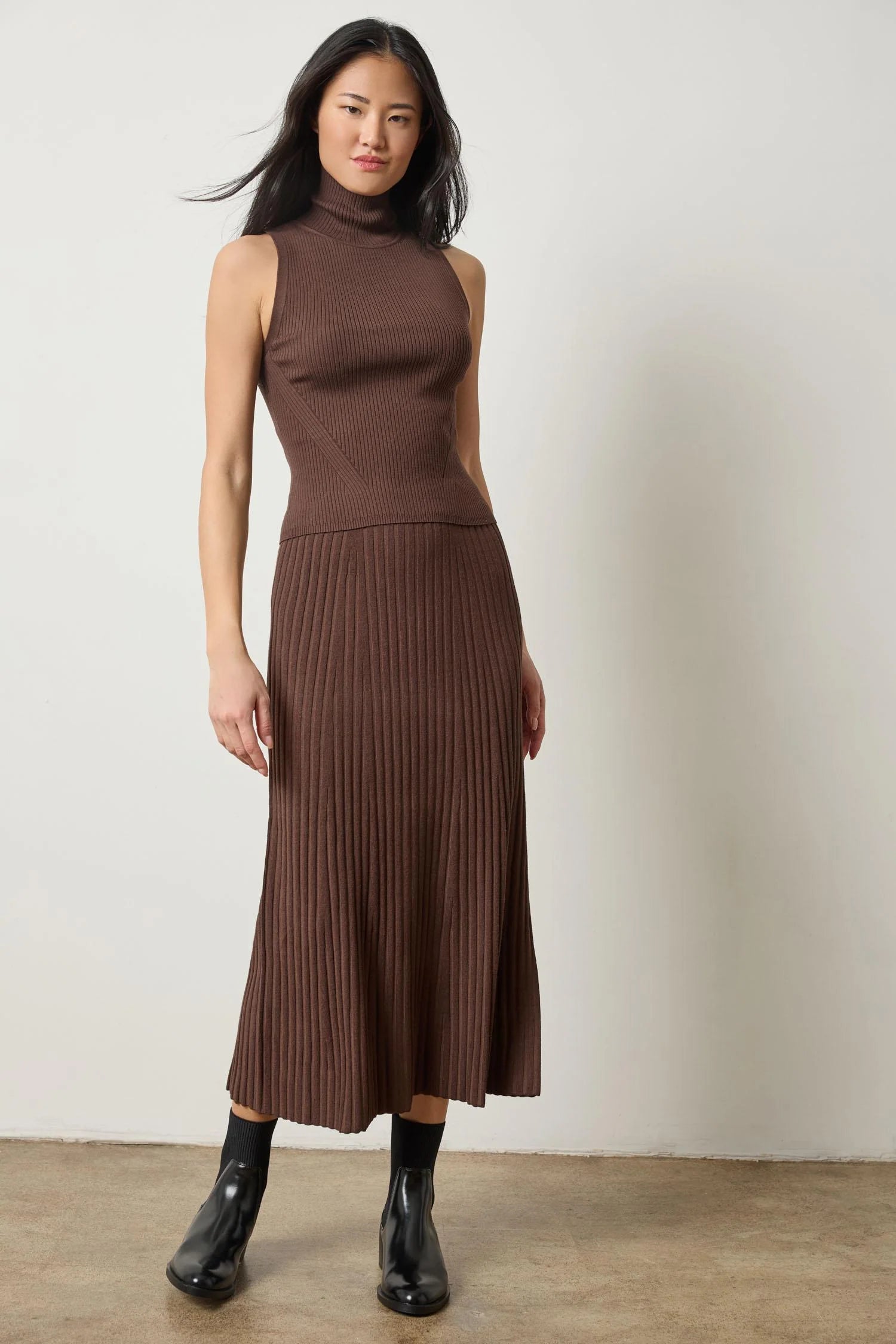 Lilla P Ribbed Sleeveless Sweater