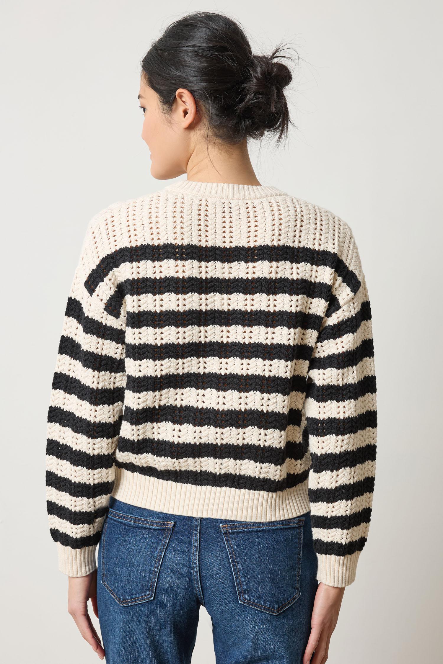 Lilla P Stripe Stitch Sweater