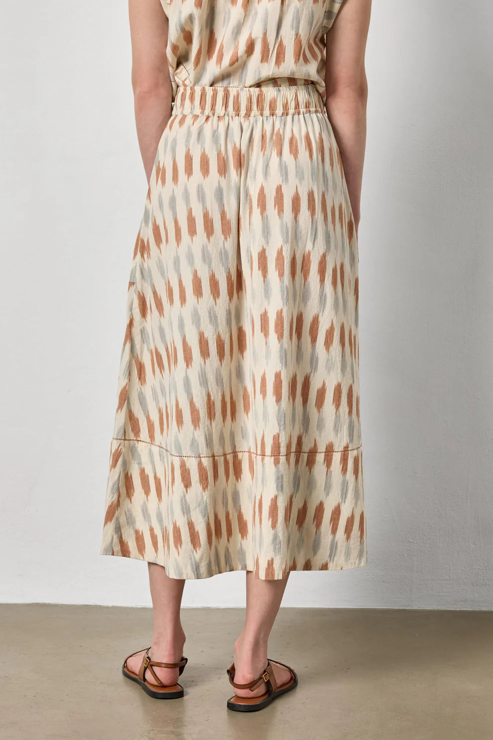 Lilla P Ikat Long Skirt