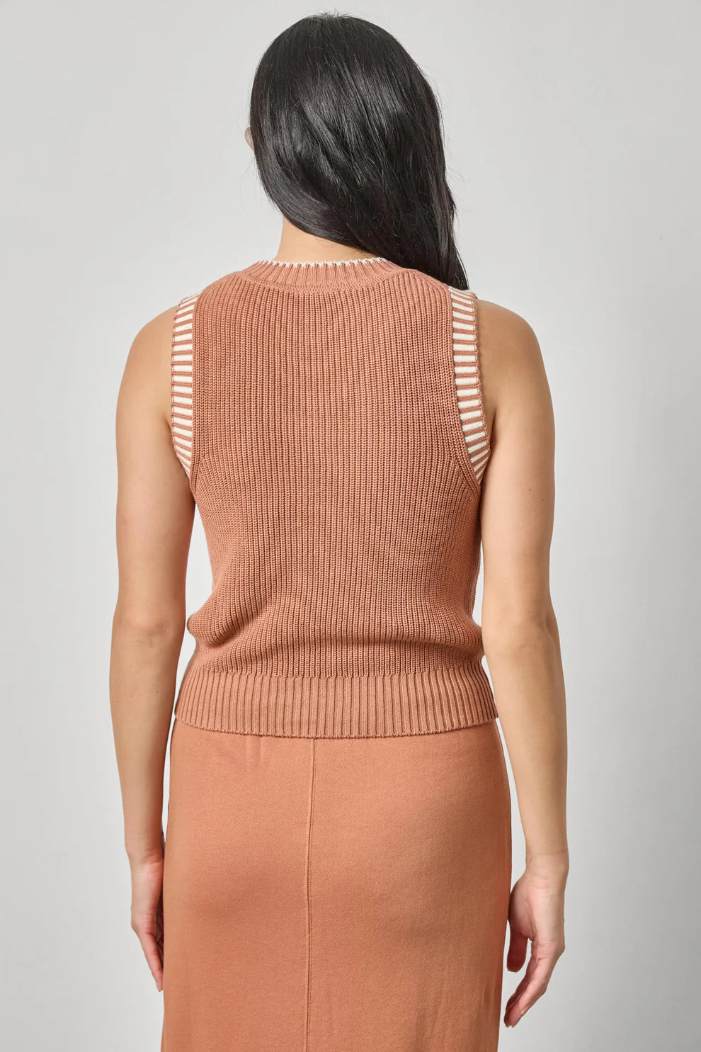 Lilla P Sleeveless Crew Sweater