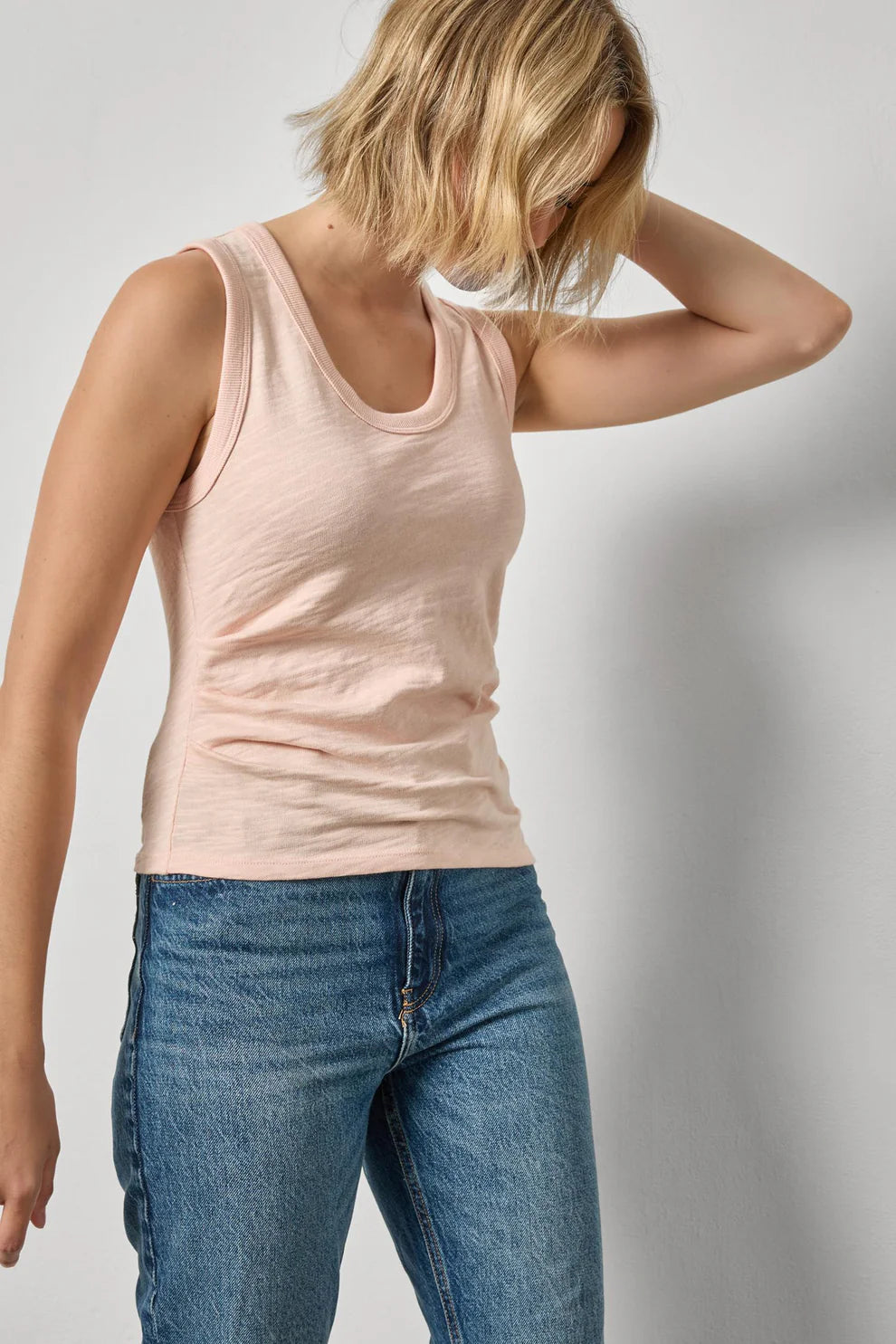 Lilla P Vintage Side Pleat Tank