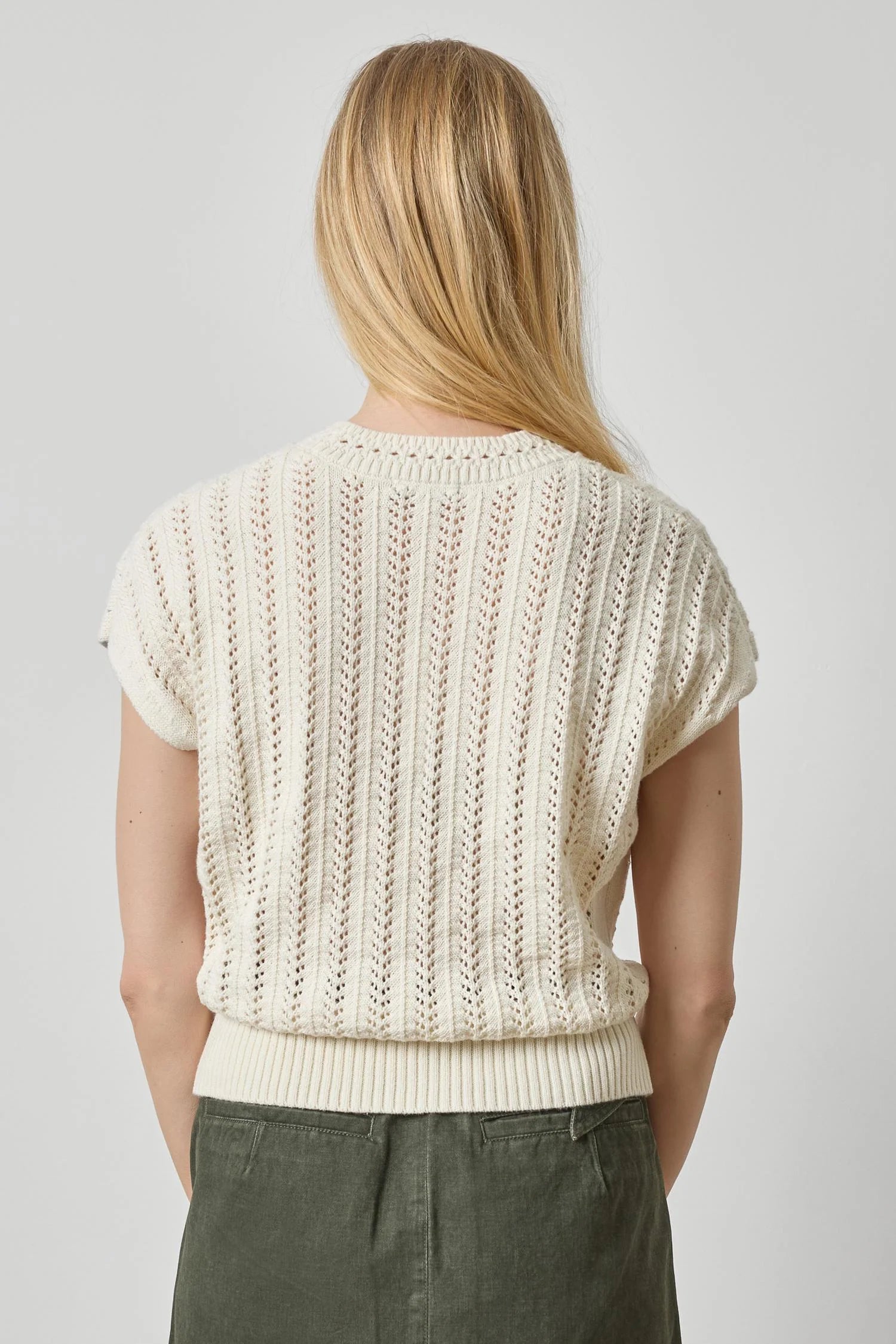 Lilla P Novelty Stitch Wedge Sweater