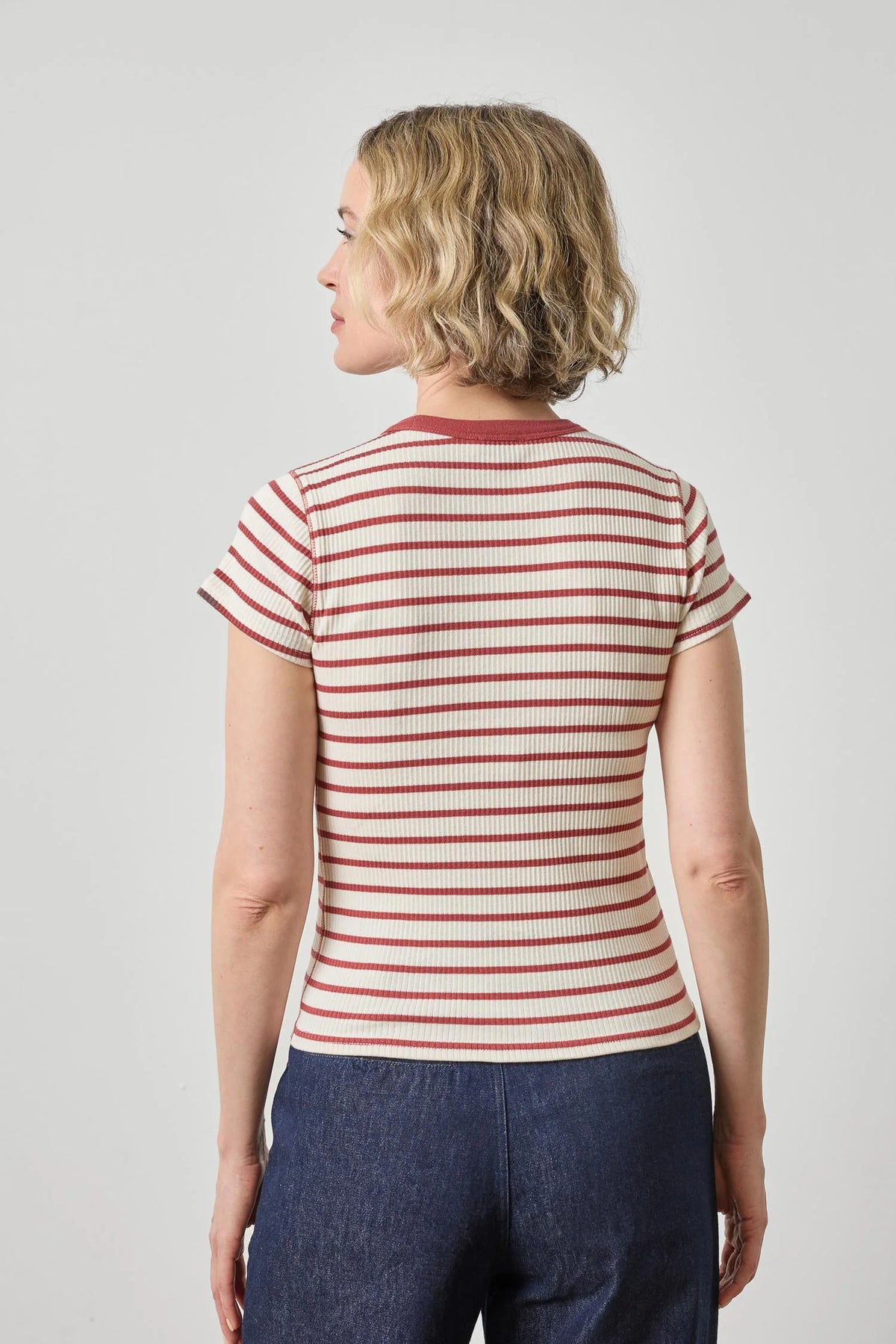 Lilla P Ribbed S/S Crew