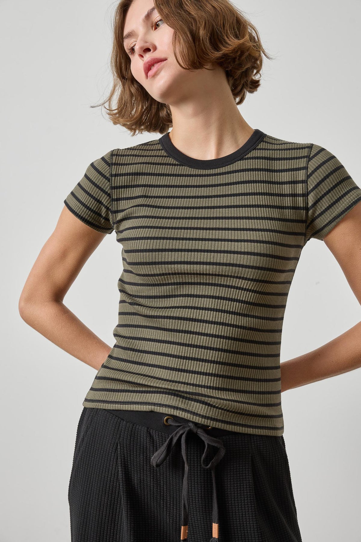 Lilla P Ribbed S/S Crew