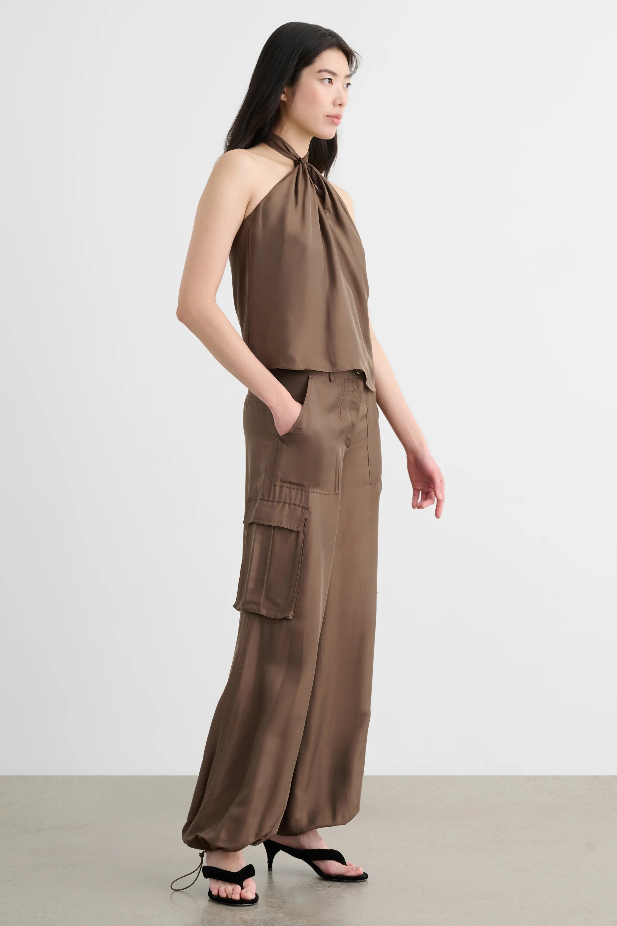 Toccin James Wide Leg Cargo Pant