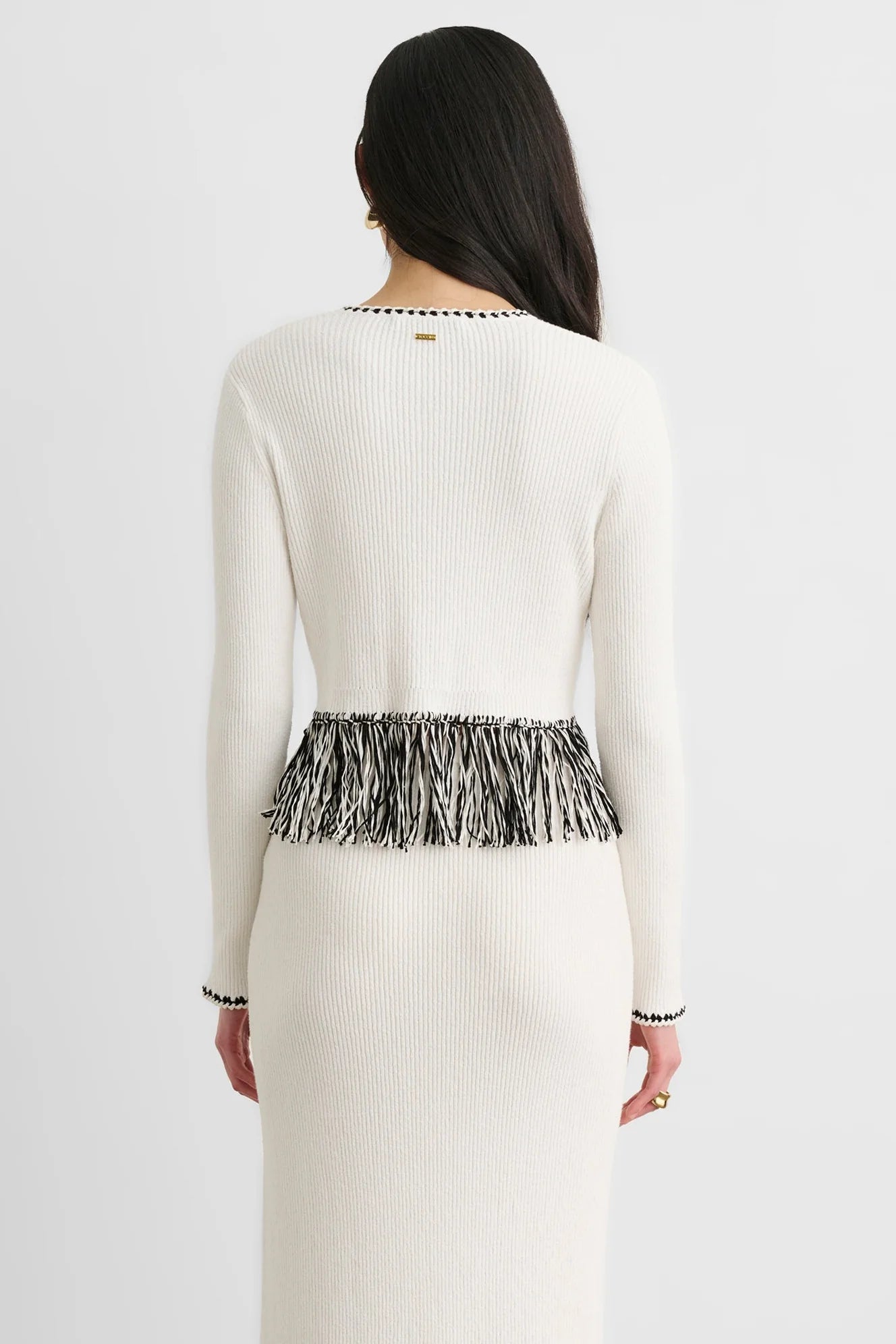 Toccin Monroe L/S Fringe Cardigan