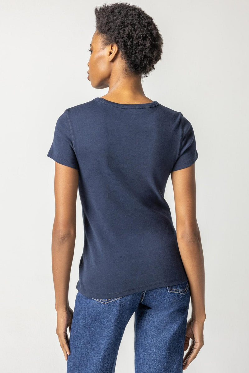 Lilla P Short Sleeve Crewneck Tee