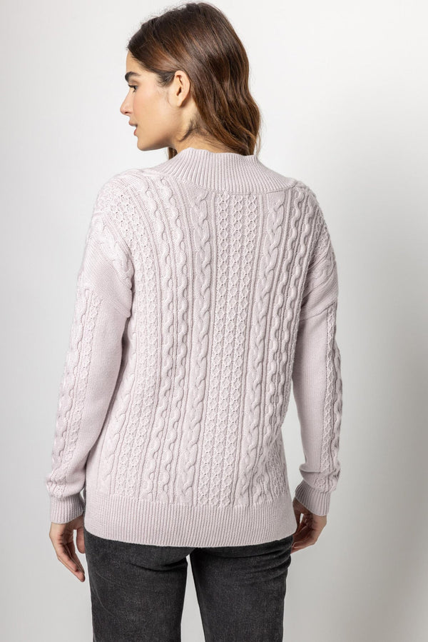 Lilla P Shawl Collar Sweater
