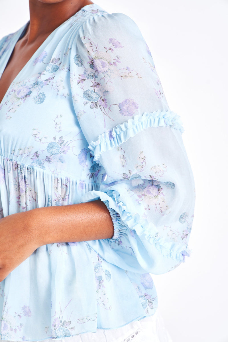 Love Shack Fancy Elian Blouse